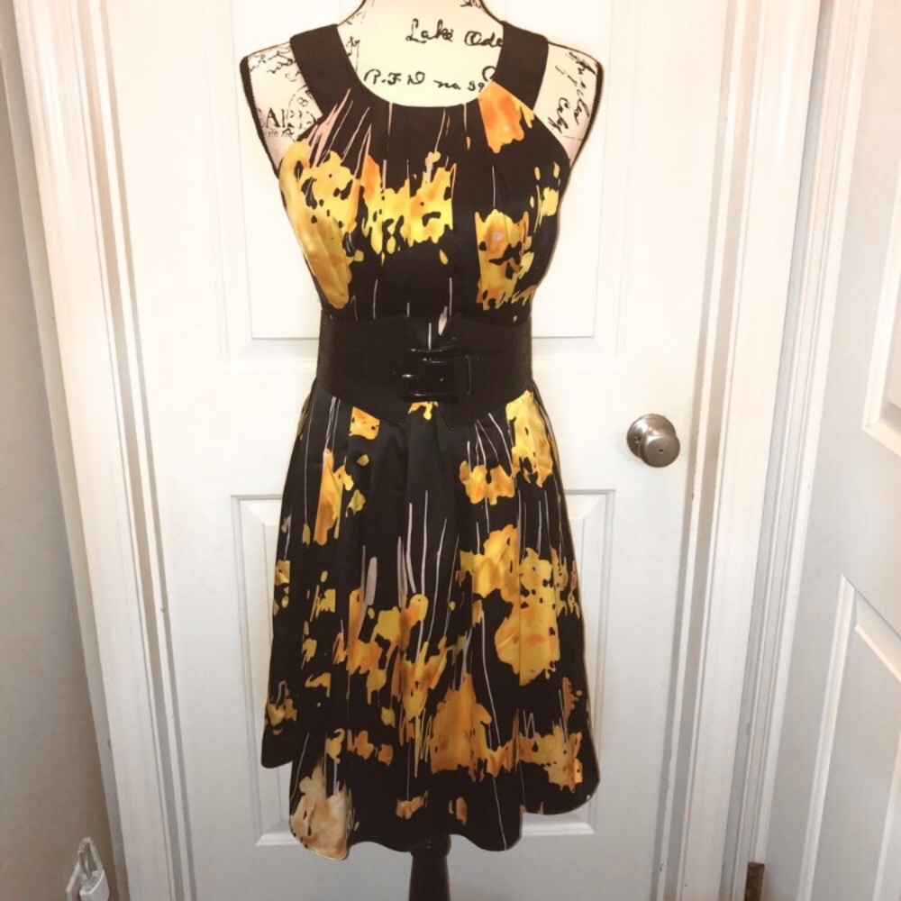 Abstract print Limited dress
